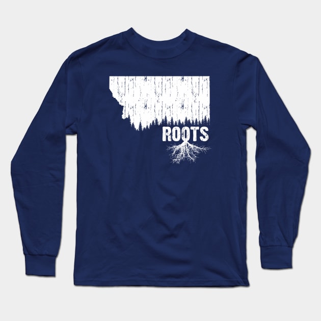 Roots - Montana (Rustic) Long Sleeve T-Shirt by dustbrain